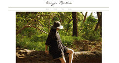 Desktop Screenshot of karynmartin.com